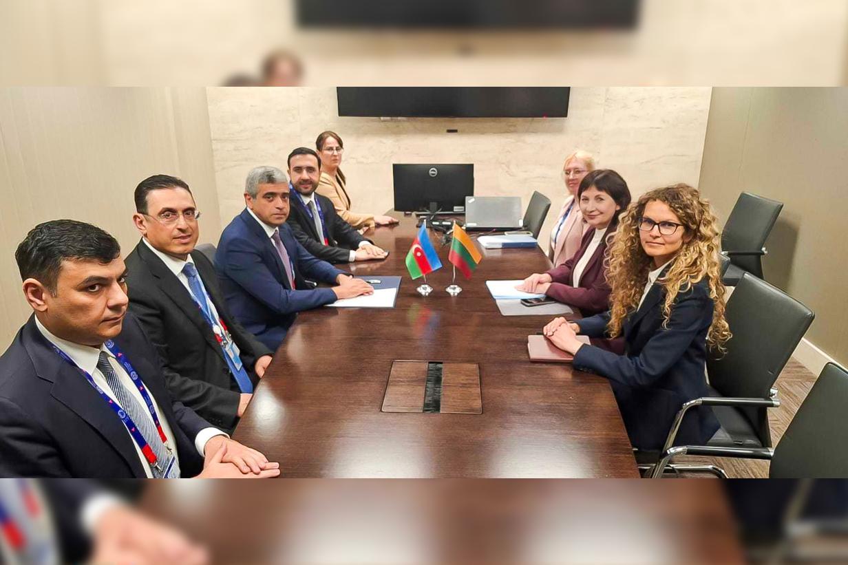 Anar Əliyev Cenevrədə görüşlər keçirdi